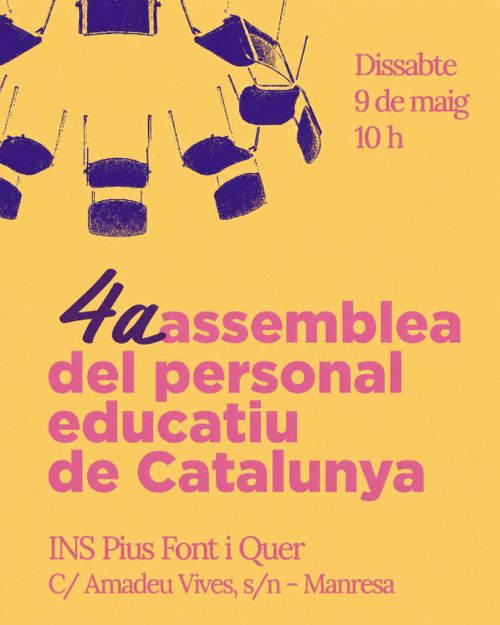 4a Assemblea de personal educatiu de Catalunya