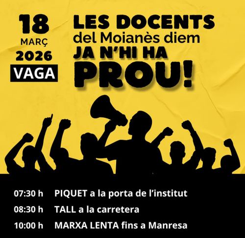 Marxa lenta fins a Manresa 