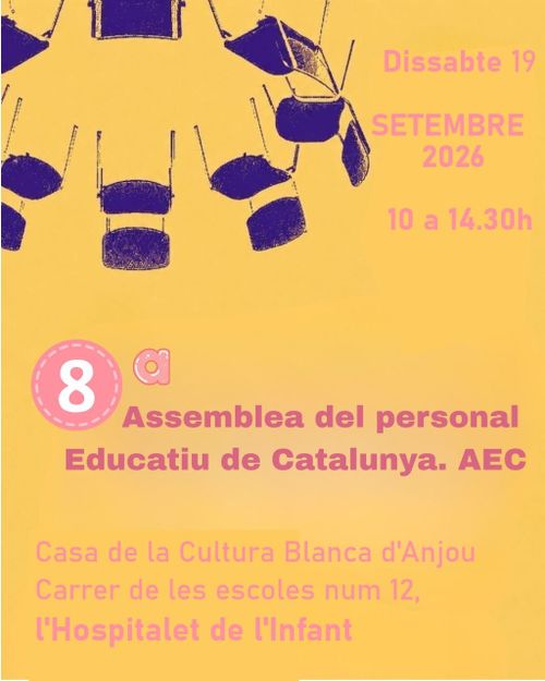8ª Assemblea educativa de Catalunya