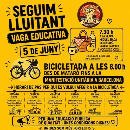 Bicicletada pel Mareseme