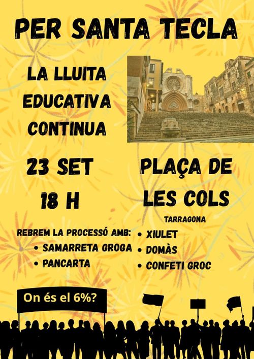 Santa Tecla. Lluita educativa