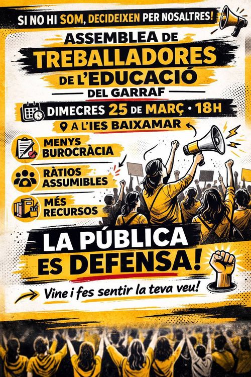 Assemblea de treballadores de l'educació