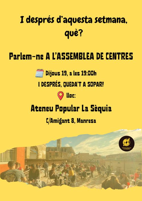 Assemblea de centres del Bages