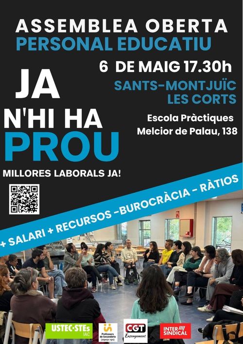 Assemblea personal educatiu