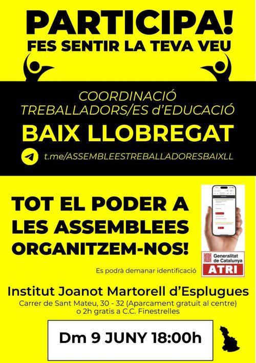 Assemblea Docents Baix Llobregat