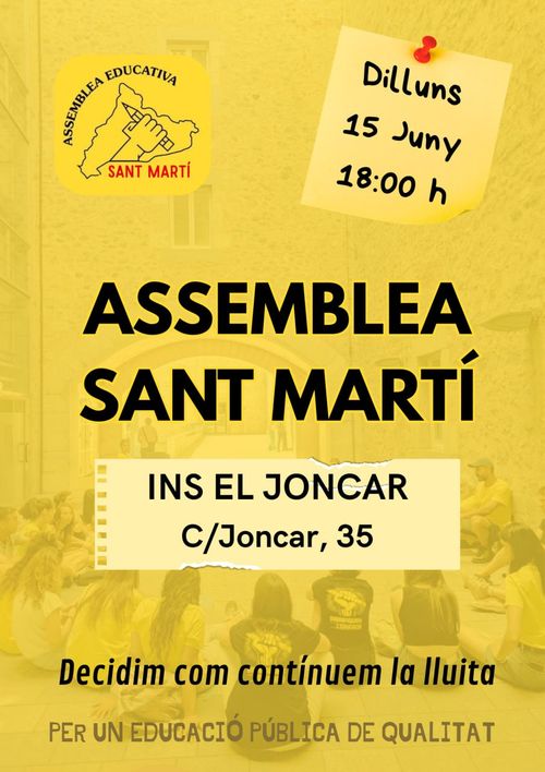 Assemblea Sant Martí