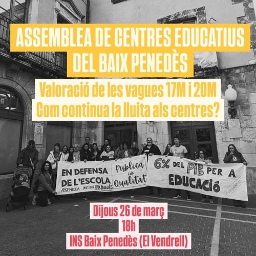 Assemblea de centres educatius del Penedès