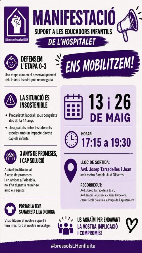 Manifestació suport 0-3