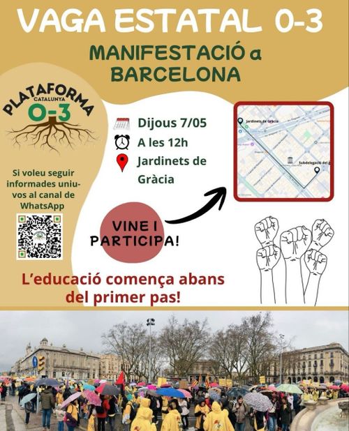 Manifestació 0-3