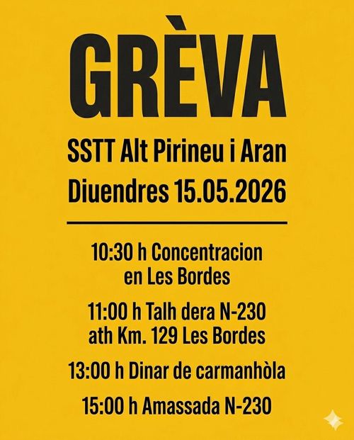 Greva Alt Pirineu i Aran