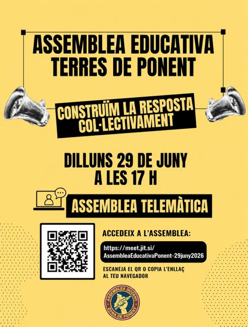 Assemblea Educativa Terres de Ponent