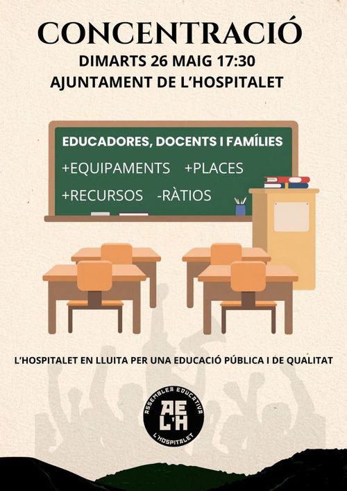 Concentració l'Hospitalet de Llobregat