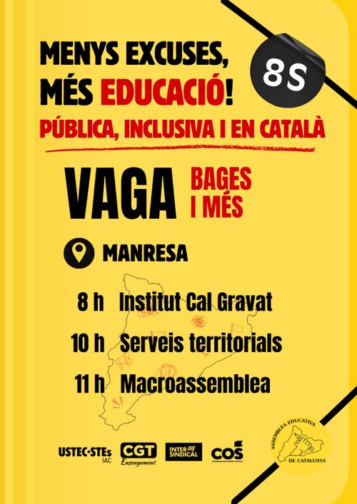 Vaga educativa Bages i més