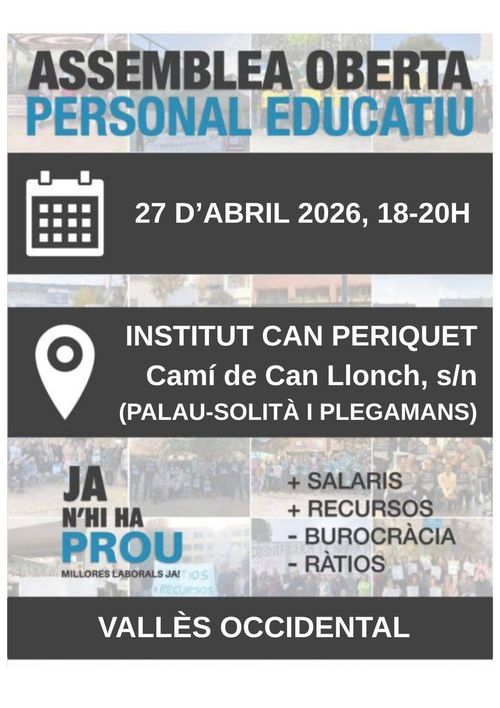 Assemblea docents
