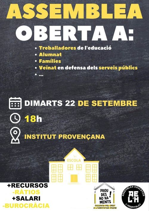 Assemblea l'Hospitalet de Llobregat