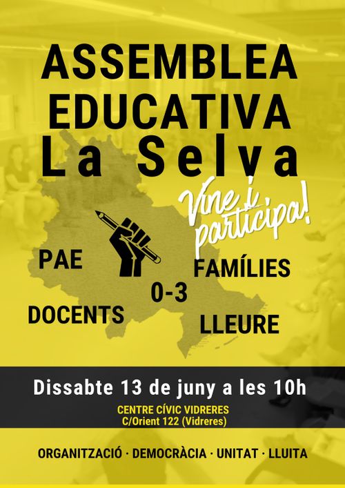 Assemblea Educativa La Selva