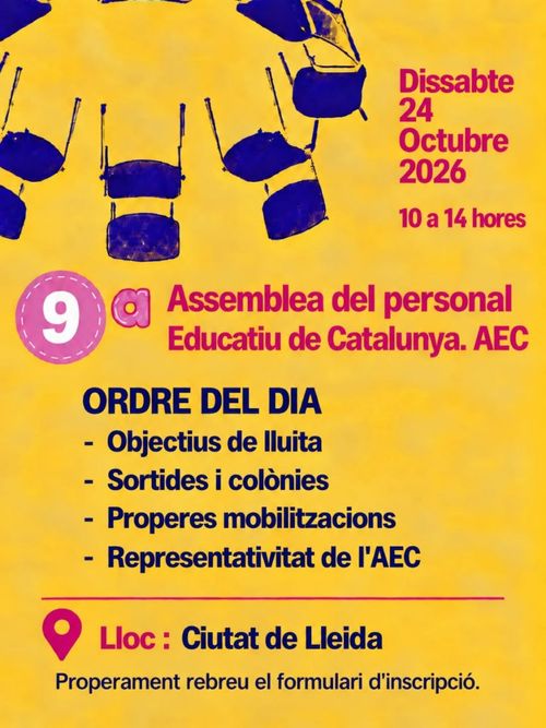 9ª Assemblea educativa de Catalunya
