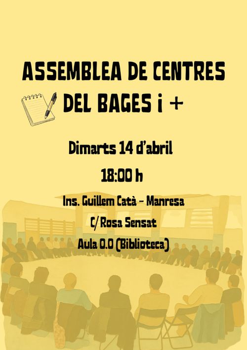 Assemblea centres del Bages i més 