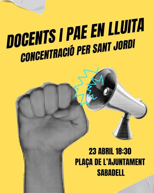 Concentració Sant Jordi Sabadell
